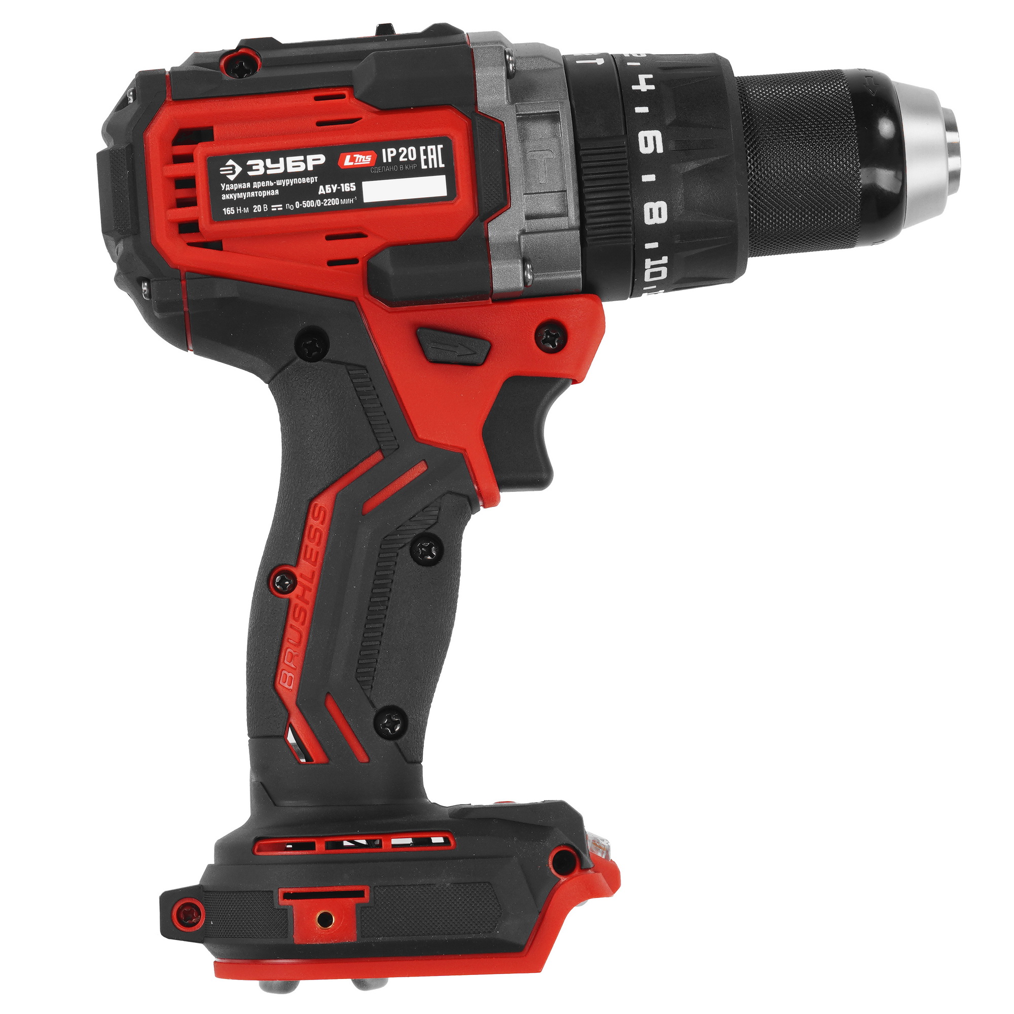 Дрель-шуруповерт Зубр ДБУ-165   , Без ЗУ, Без АКБ 9281348 STDN-0147934 - Вид №1