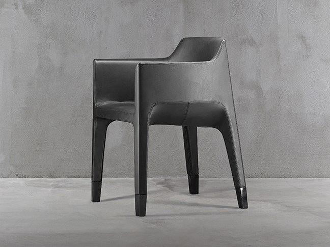 Plank Кожаное кресло с подлокотниками Mon ami 1900-12 - Вид №6