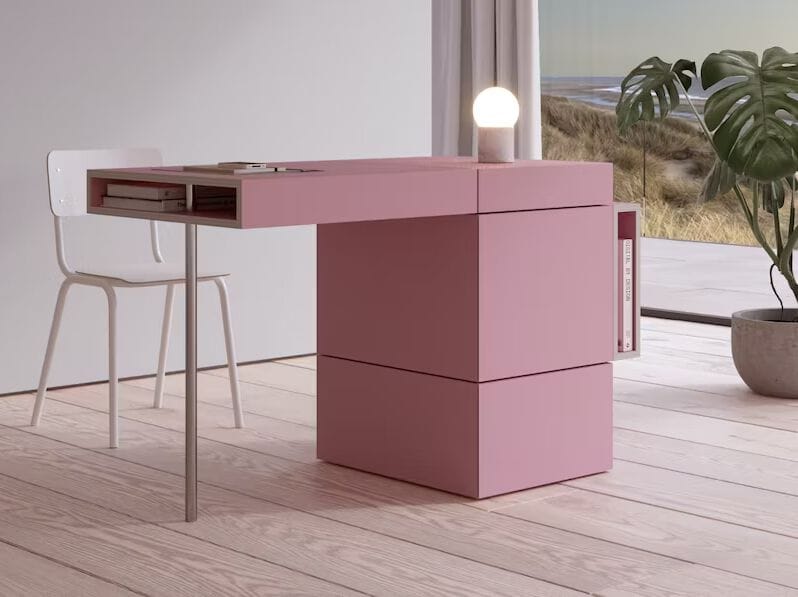 Деревянный прямоугольный стол с ящиками Moca BOXBOX ARCH-00047372 - Вид №1