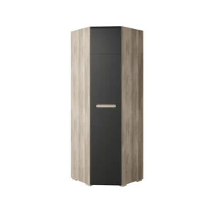 91824498 Шкаф Мебелони 75x217.60x75 см ЛДСП цвет дуб каньон/графит STLM-1512602