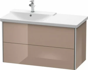 XS418508686 Тумбочка подвесная XSquare #XS4185 1010 x 473 мм Капучино глянцевый лак
