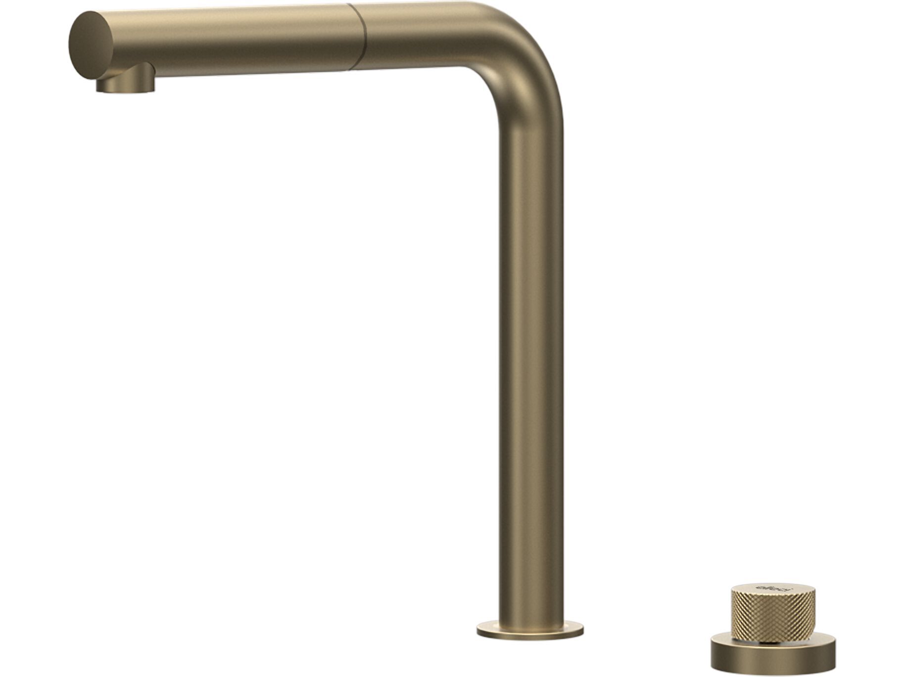 2 отверстия однорычажный смеситель для кухни с поворотным изливом Elleci Elite Kitchen ARCH-00111471 - Вид №3