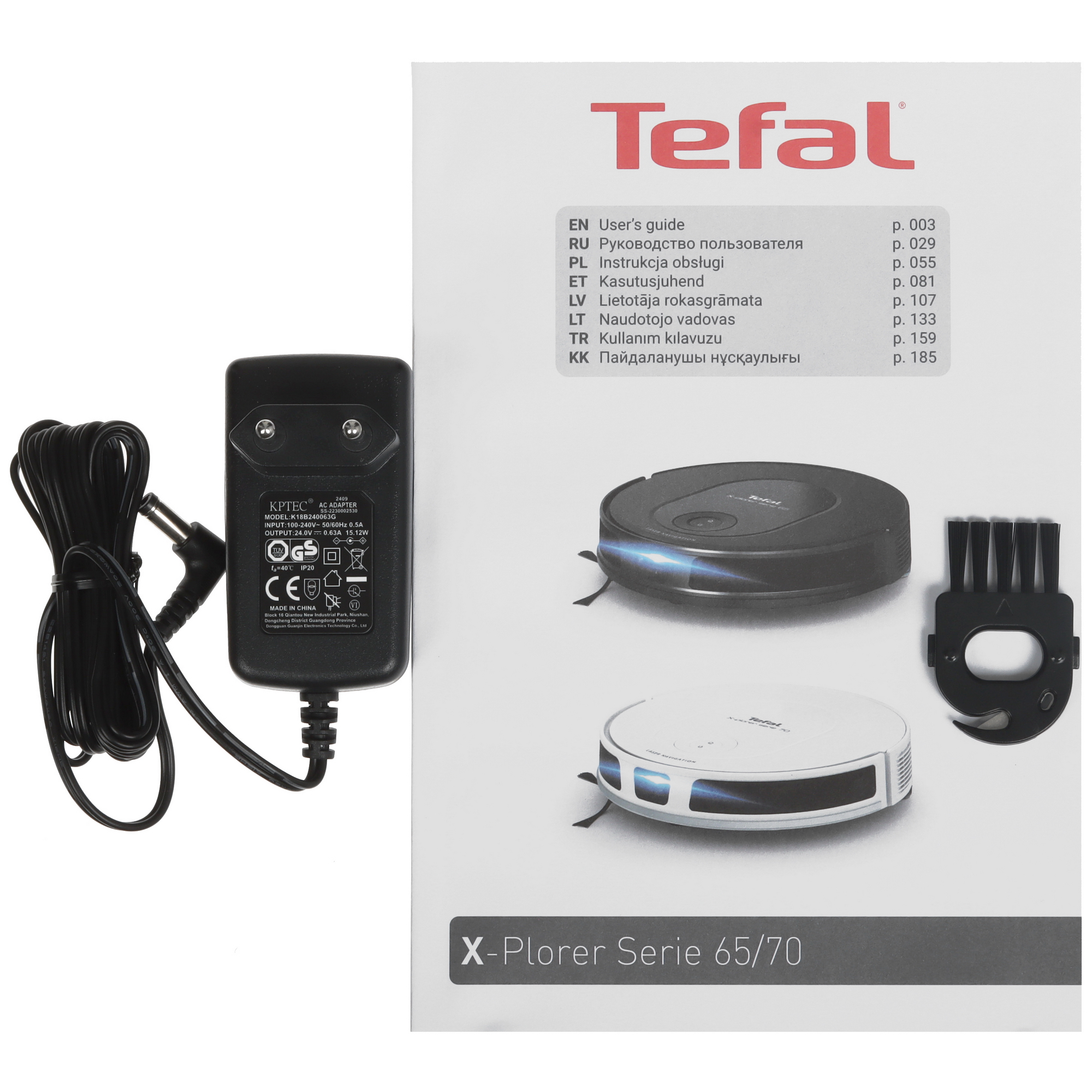 9250468 Робот-пылесос Tefal RG8477WH белый STDN-0092423 - Вид №9