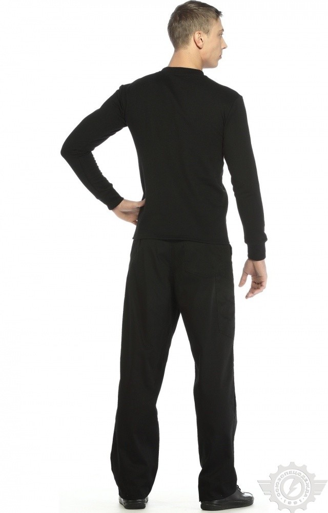 66319 Толстовка черная  Одежда для промоакций  размер L (100) Спецодежда  - Вид №6