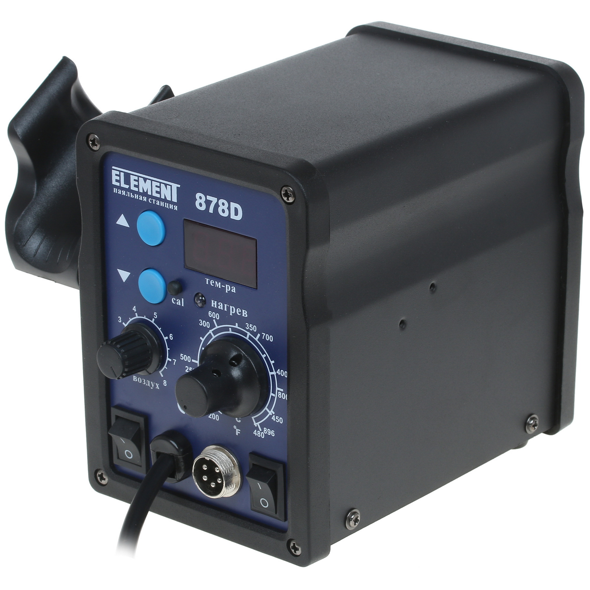 Паяльная станция ELEMENT 878D 8105948 STDN-0033005 - Вид №3