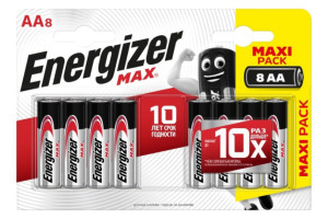 16445776 Батарейка MAX LR6/E91/AA BL8 7638900410242 Energizer