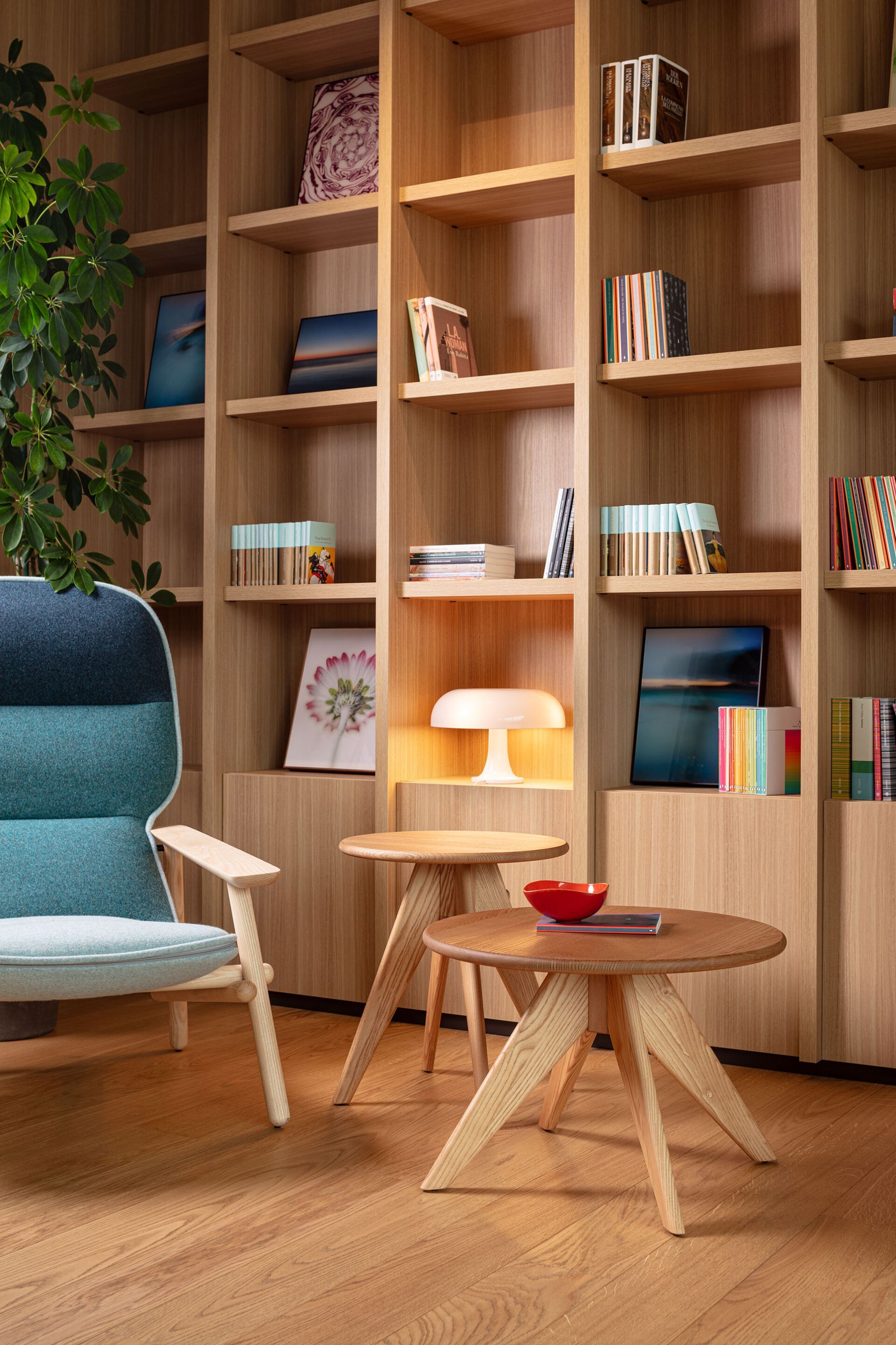 Круглый журнальный столик из ясеня SIPA Nasty ARCH-00115615 - Вид №8