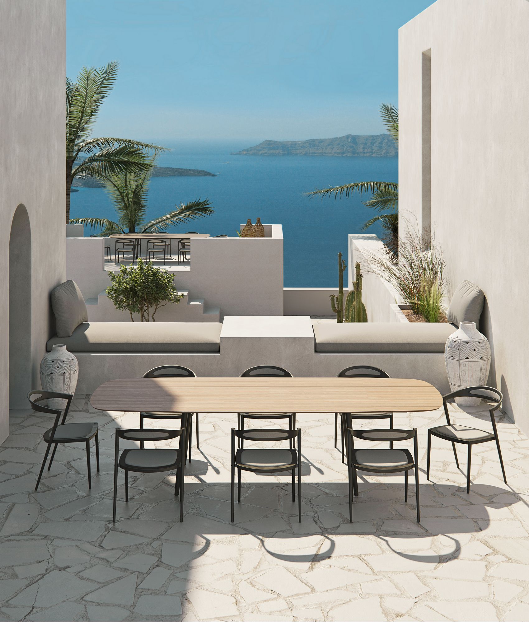 Алюминиевый садовый стул Royal Botania Styletto ARCH-00079736 - Вид №4