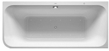 Duravit Угловая гидромассажная ванна из акрила Happy d.2 sun-id-1445322 - Вид №1