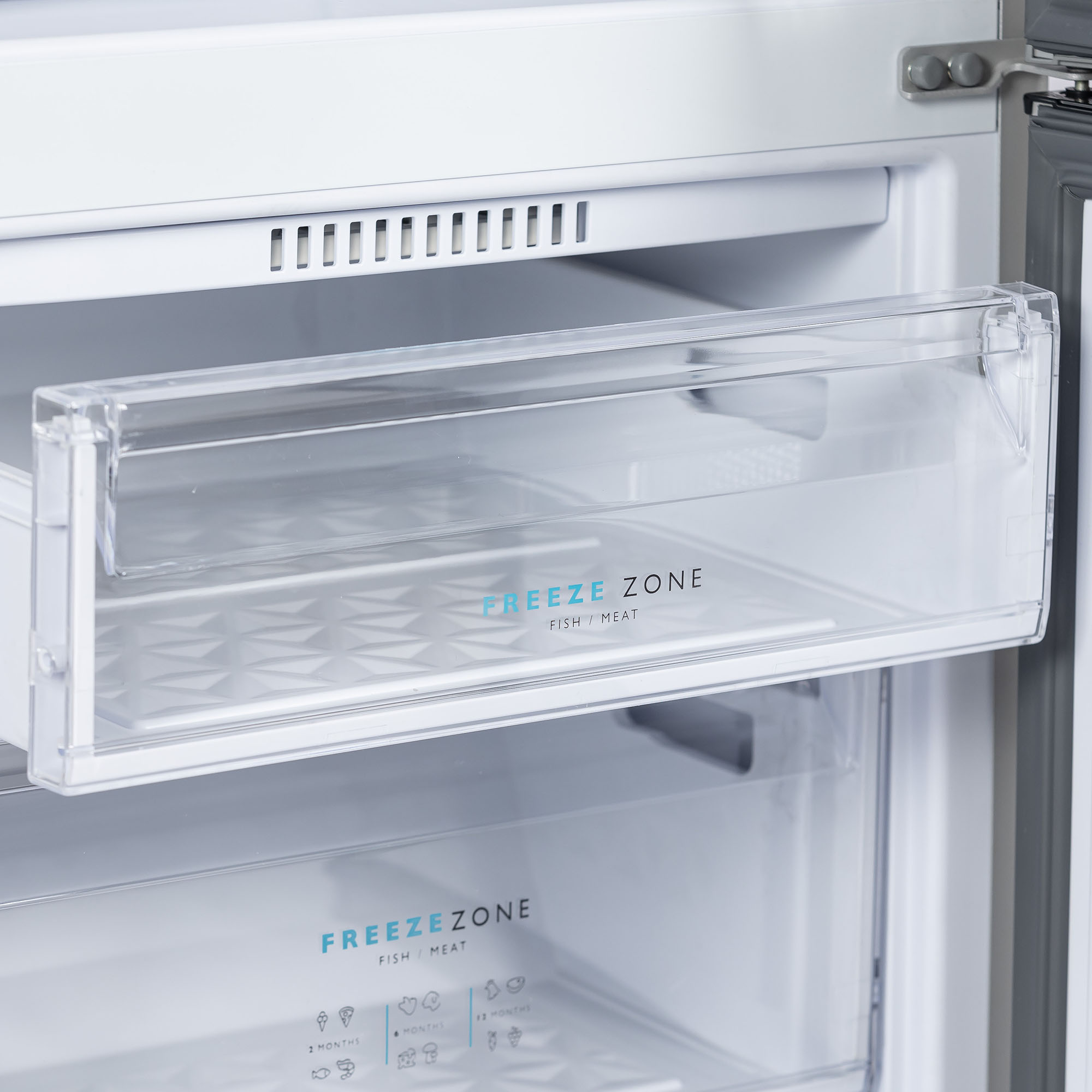 9248623 Холодильник с морозильником   Бирюса M551 серебристый STDN-0031703 - Вид №6