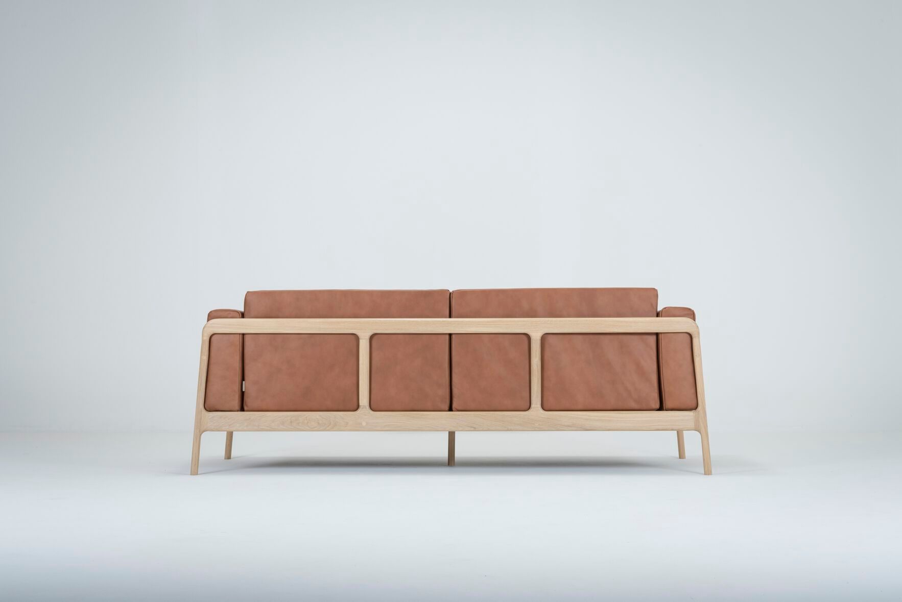 3-местный кожаный диван Gazzda Fawn ARCH-00074385 - Вид №16