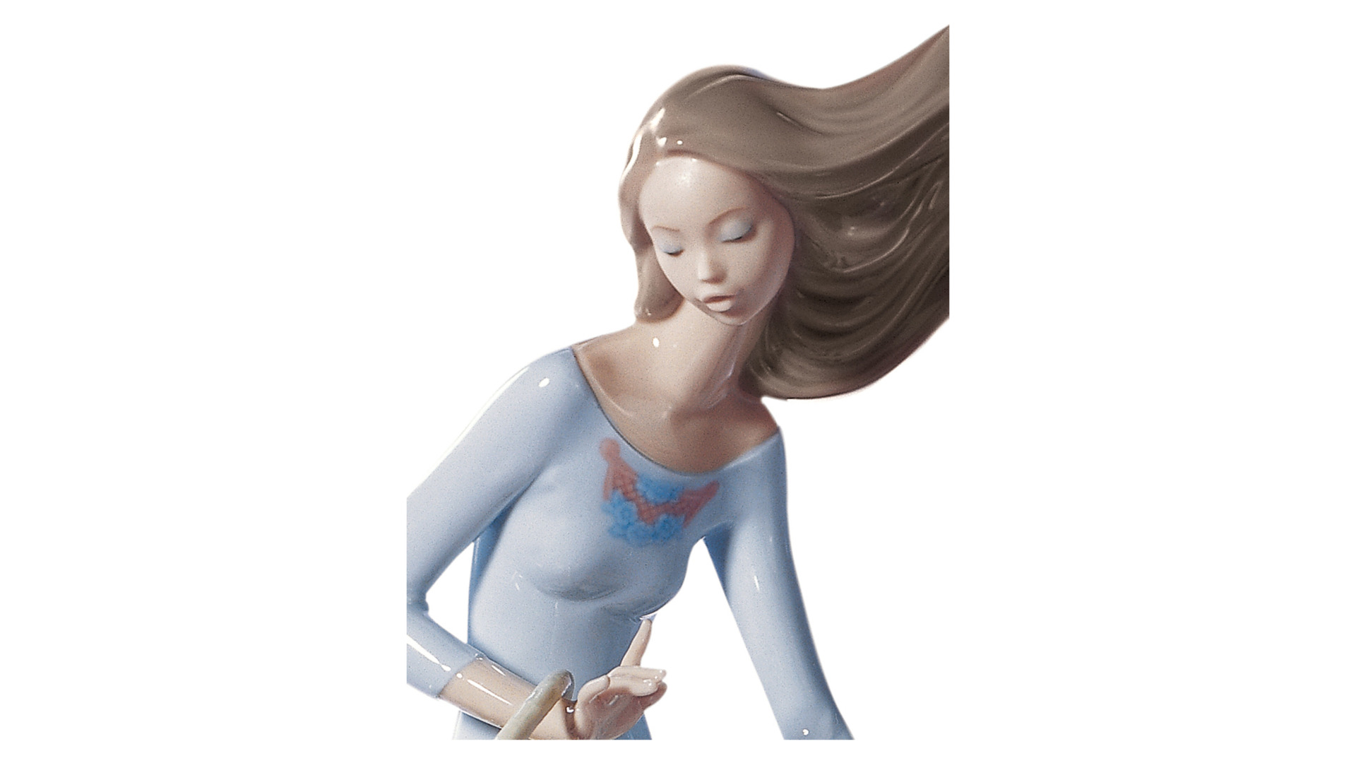 10669127 LLADRO Фигурка Lladro "Лепестки на ветру" 20x28см Фарфор Lladró  - Вид №4