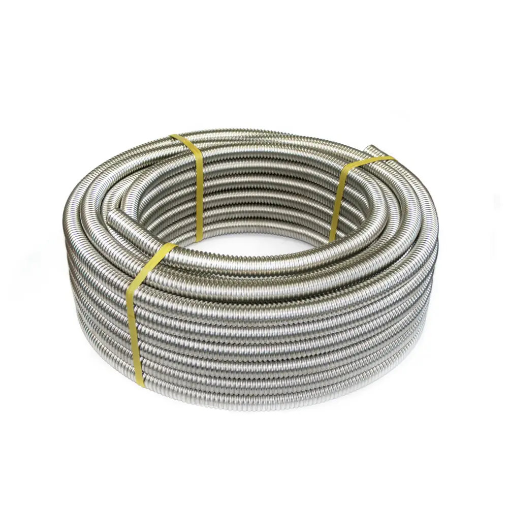 Труба гофрированная из нержавеющей стали Stahlmann ø25 мм отожженная ,бухта 20м STLM-2028231