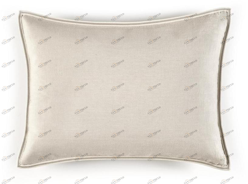 Élitis Однотонная прямоугольная подушка из льна sun-id-1357150