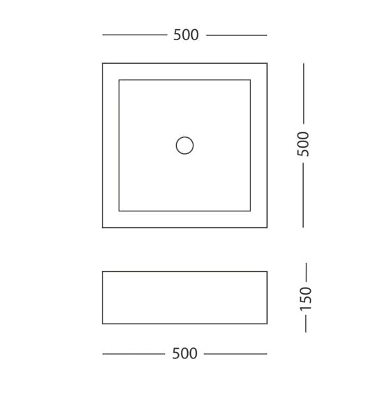 Умывальник с одной столешницей из камня Лечче PIMAR L17 ARCH-00025142