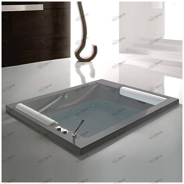 Ванна с гидромассажем серая Gruppo treesse Bis STXV529BSE