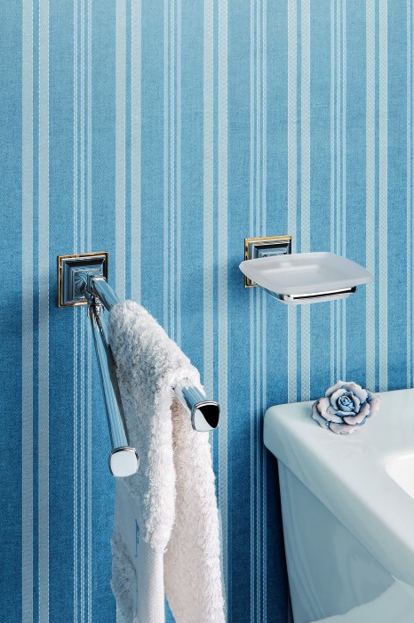 B3212 Полотенцедержатель двойной 41.5 см (хром) COLOMBO PORTOFINO Colombo Design - Вид №1