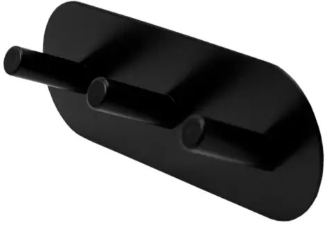 91580207 Крючок Joy Home 13045 14.40x4.80x3 см металл цвет черный STLM-1074766