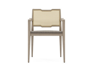 Стул из ясеня с подлокотниками