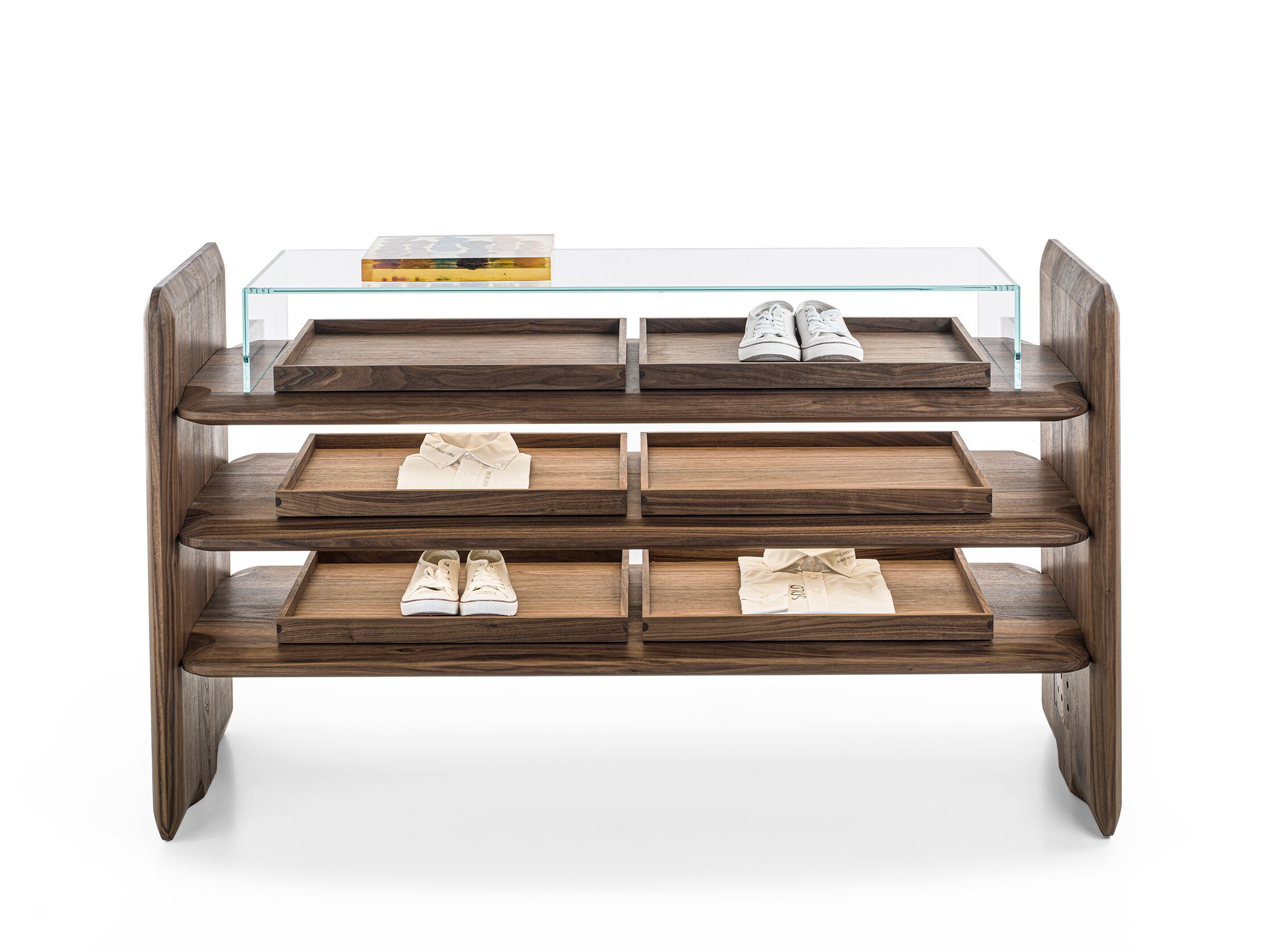 Шкаф для обуви из массива дерева Riva 1920 INCASTRO ISOLA ARCH-00138726