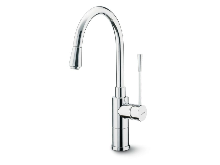 Смеситель для кухни с поворотным изливом и съемным ручным душем Newform X-TREND KITCHEN ARCH-00052934