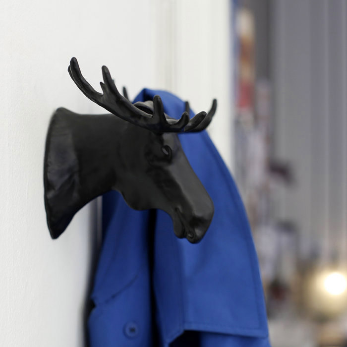 Вешалка moose черная BOSIGN ДИЗАЙНЕРСКИЕ 253757 Черный  - Вид №1