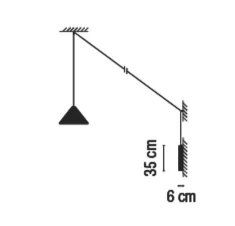 Светодиодный настенный светильник из углеродного волокна Vibia ARCH-00086394 - Вид №7