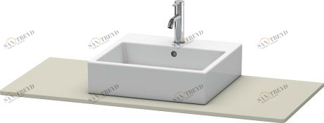 XS060D06060 XSquare Консоль Серо-коричневый шелковисто-матовый лак Duravit