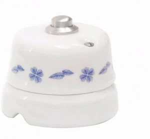 GI Gambarelli Кнопка звонка фарфора Old england