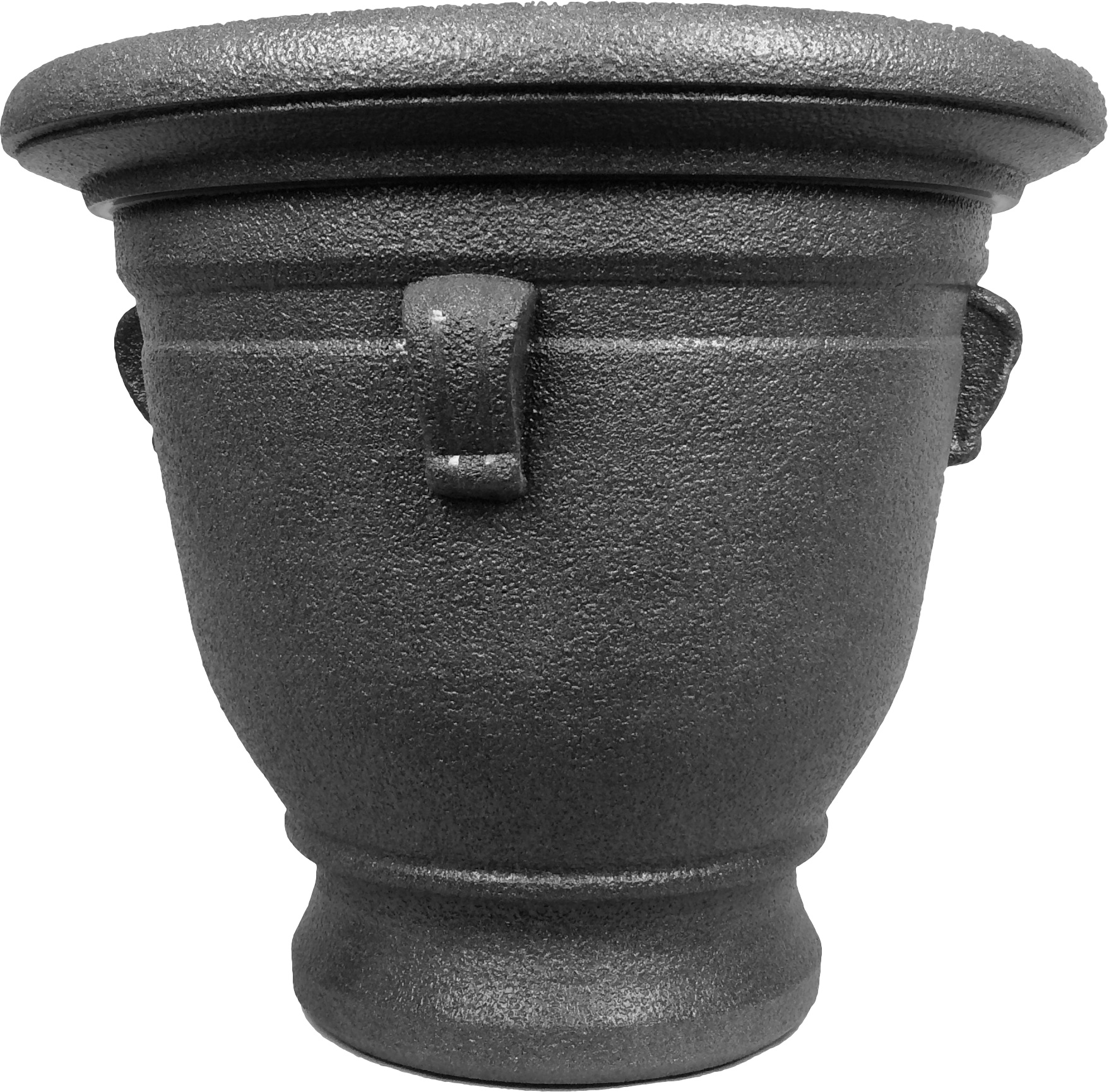 Е701-8 Горшок-кашпо для цветов Campana d=48 50 Л. Графит Цветочная коллекция 