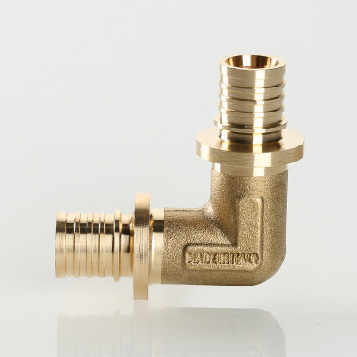 VTm.451.BG.002020 Фитинг аксиальный универсальный – угольник надвижной Valtec 20 (2,8) мм х 20 (2,8) мм  - Вид №4