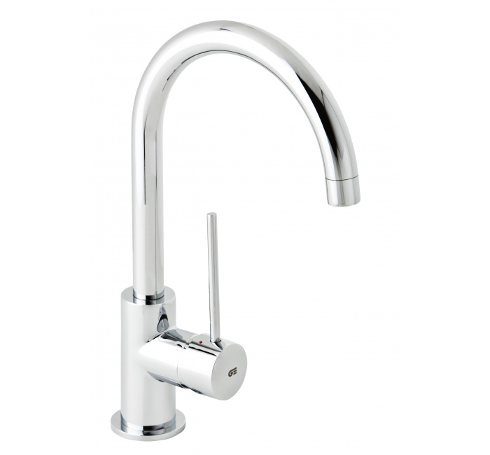 GENEBRE Frt65402 Смеситель для мойки, однорычажный, 35 картриджей, холодный старт  - Вид №1