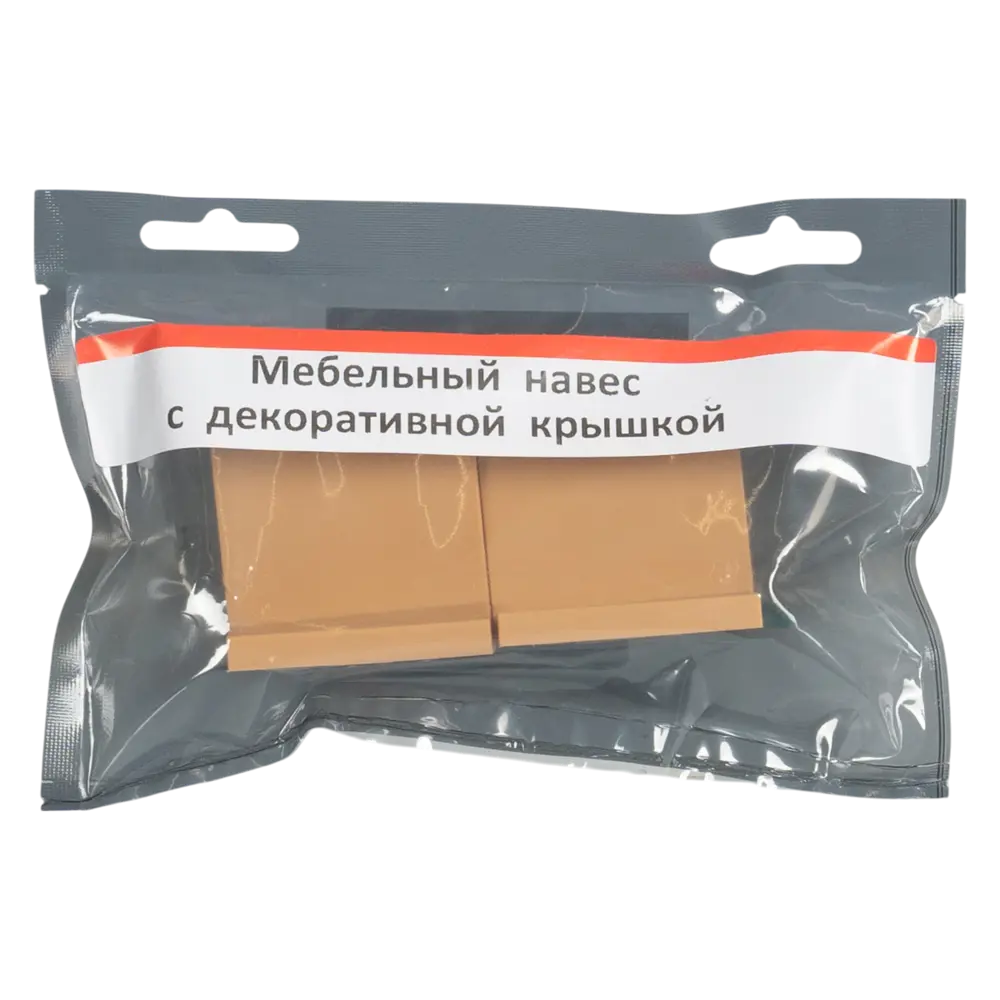 Jet Угловой кронштейн для мебели бежевый 45×34×50 мм (2 шт) 89402309 STLM-1563843 - Вид №3
