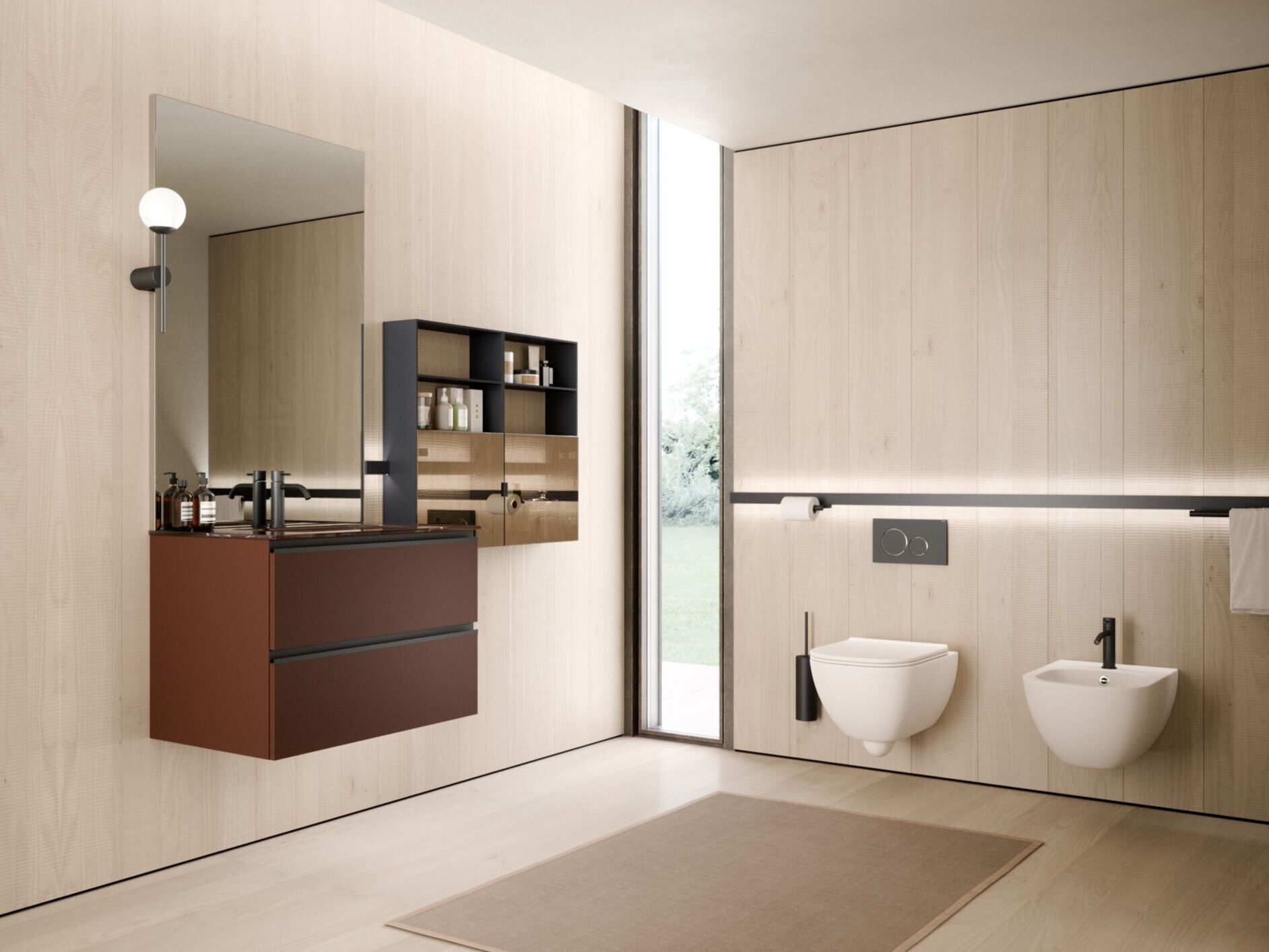 Полная мебель для ванной комнаты OASIS Forever ARCH-00030848