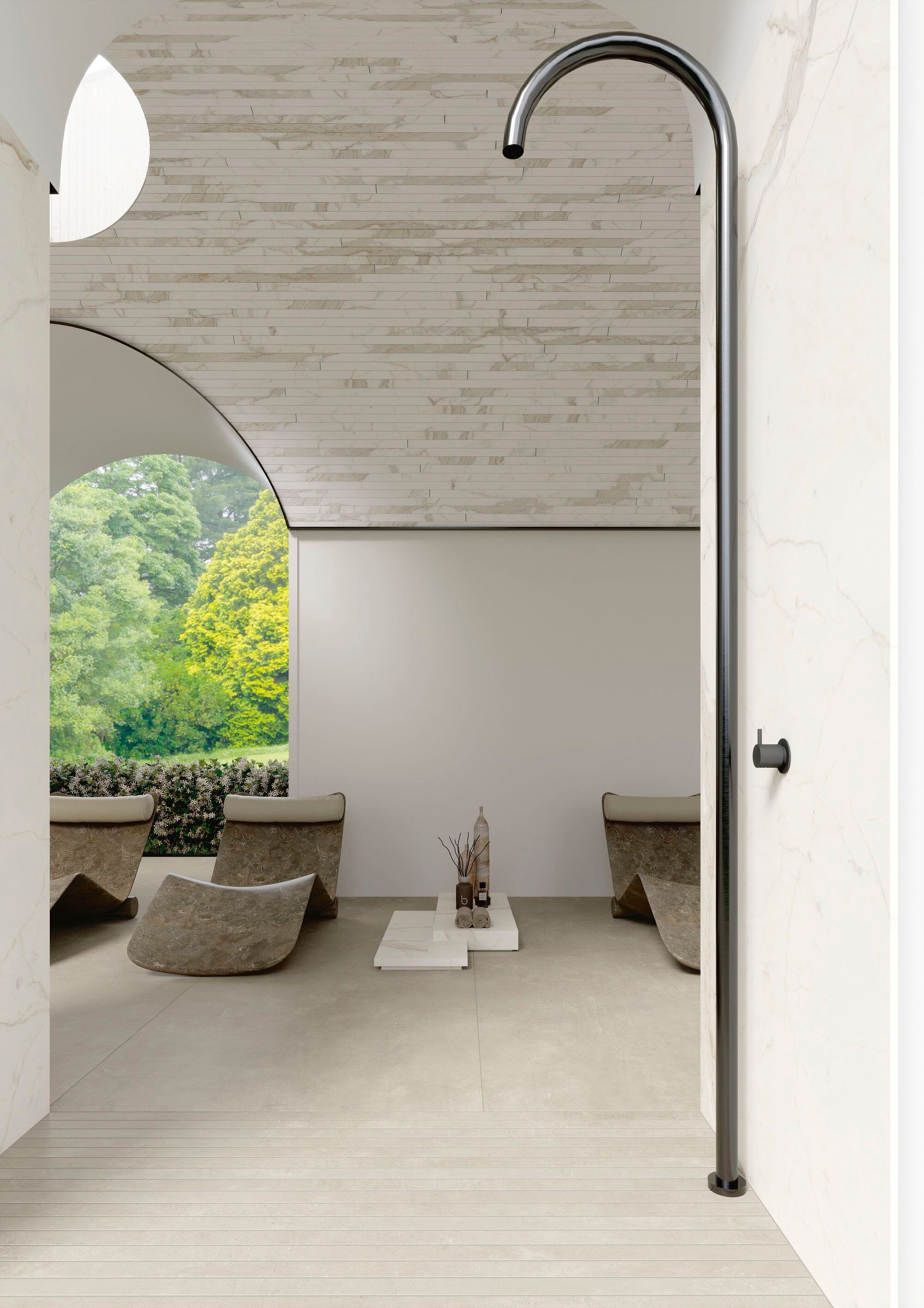 Цементный эффект крытый керамогранит / напольное покрытие ARIOSTEA URBAN ACTIVE ARCH-00040321 - Вид №2