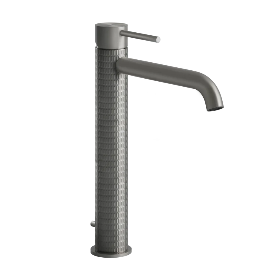 Смеситель для умывальника 54203 239 Gessi Gessi316 ПОЧИЩЕННАЯ ЩЕТКОЙ СТАЛЬ 54203239