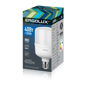 92705255 Лампочка светодиодная ERGOLUX 14328 E27 Вт STLM-1527985