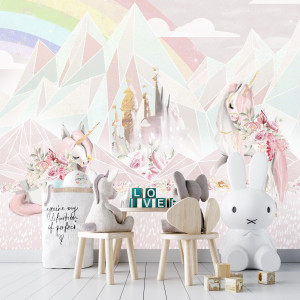 90569805 Фотообои "Unicorn world" классический флизелин 300х270 см STLM-0287748 ONPRINT