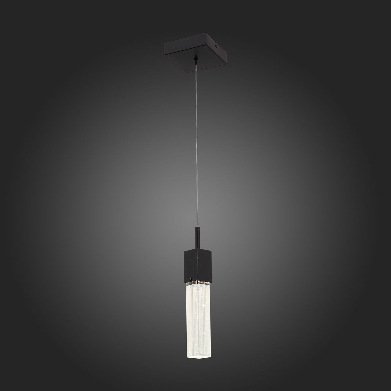 Подвесной светодиодный светильник ST Luce Fase SL216.403.01 ST LUCE FASE CLEAR 102827 Черный  - Вид №2