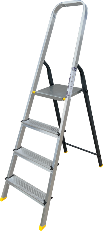 Стремянка комбинированная усиленная ALUMET АМS 7804