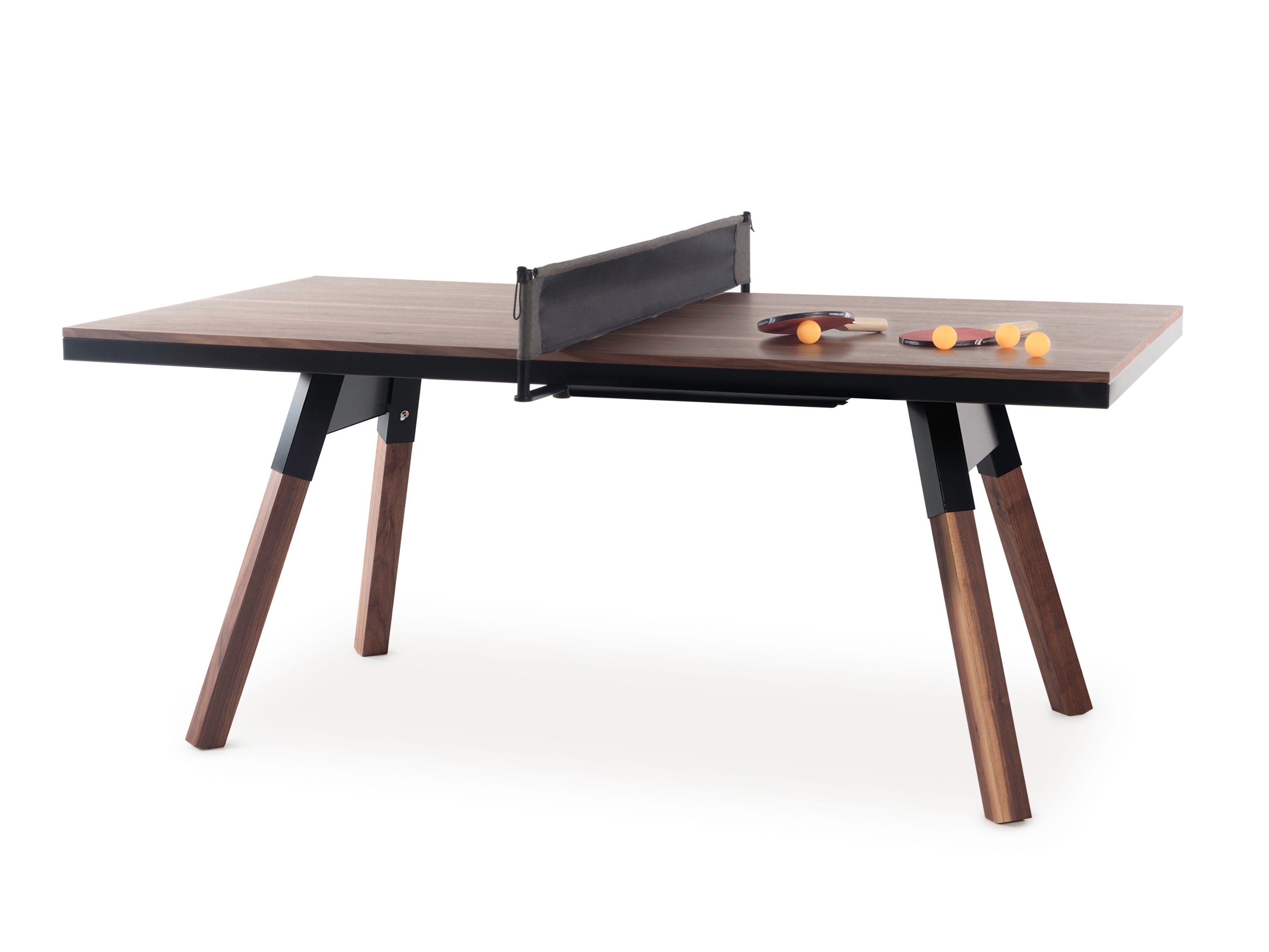 Прямоугольный стол для пинг-понга из орехового дерева RS Barcelona YOU AND ME ARCH-00146040 - Вид №13