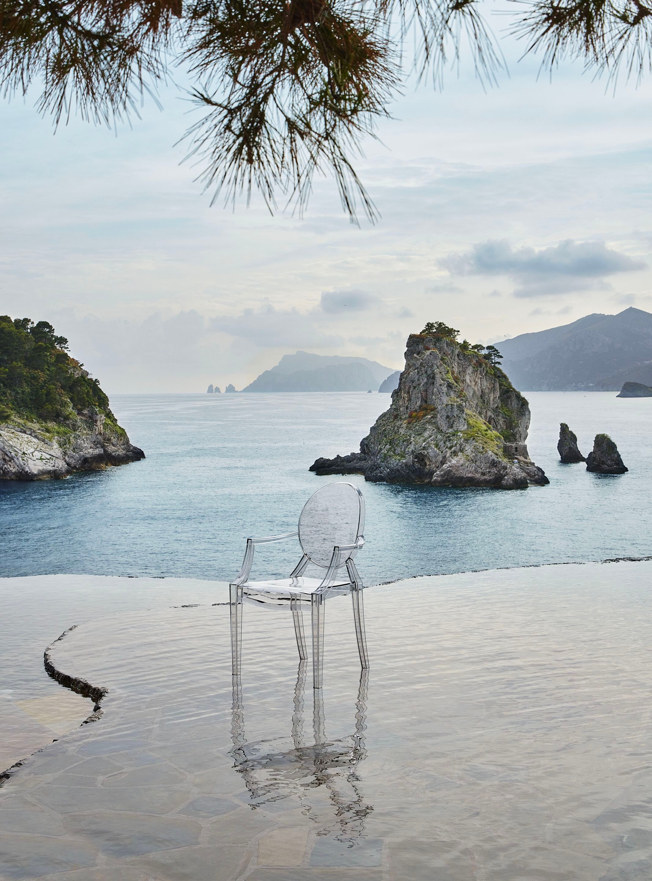 Поликарбонат медальон стул Kartell призрак ARCH-00087826 - Вид №16