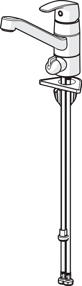 Oras 1035FS Смеситель для кухни с клапаном 1035FS Safira Хром  - Вид №2