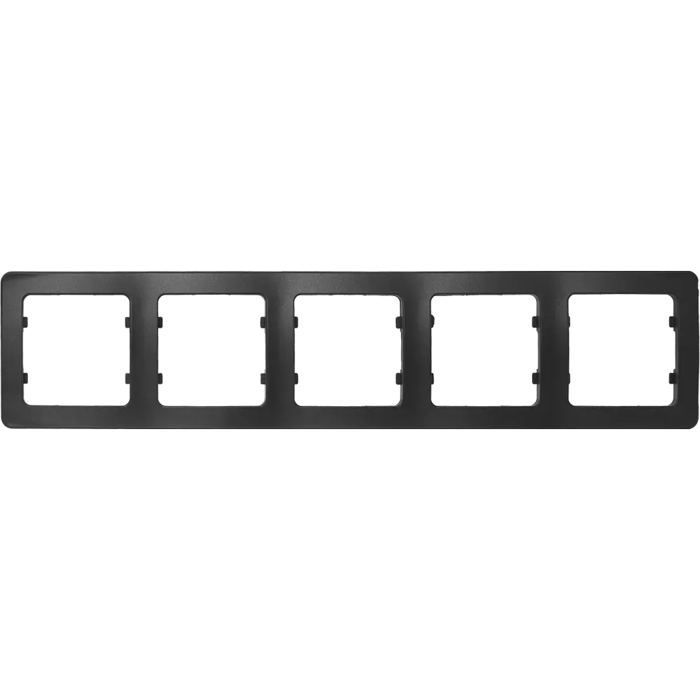 Рамка Hegel Master 5 M 36.2x8.1 см пластик цвет черный STLM-2045930