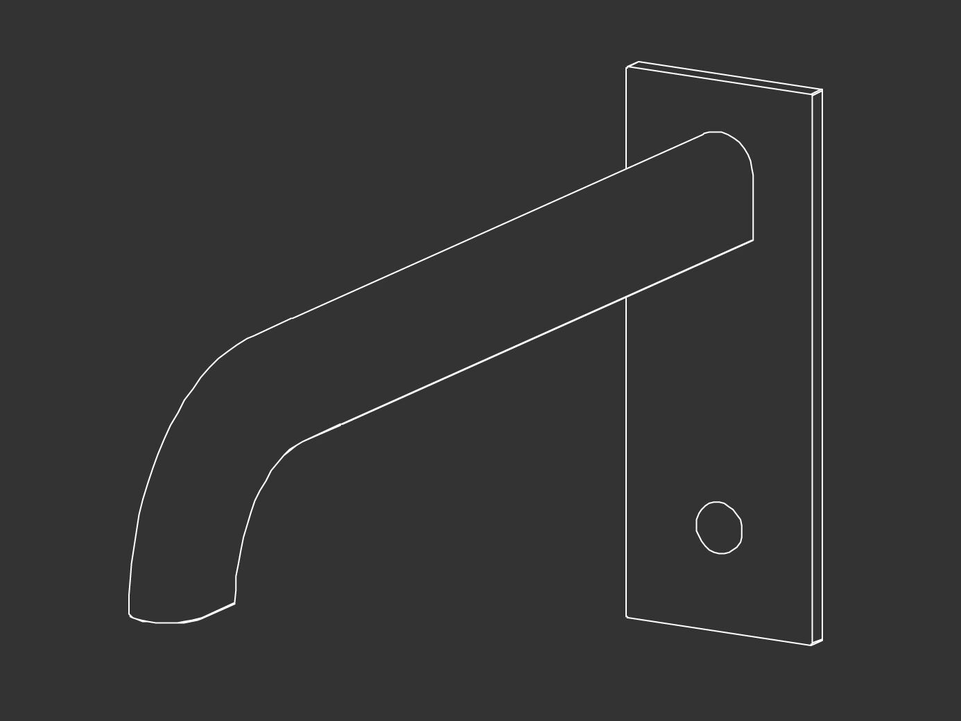 Дозирующий носик из нержавеющей стали для настенного умывальника CEADESIGN SIXTY ARCH-00122677