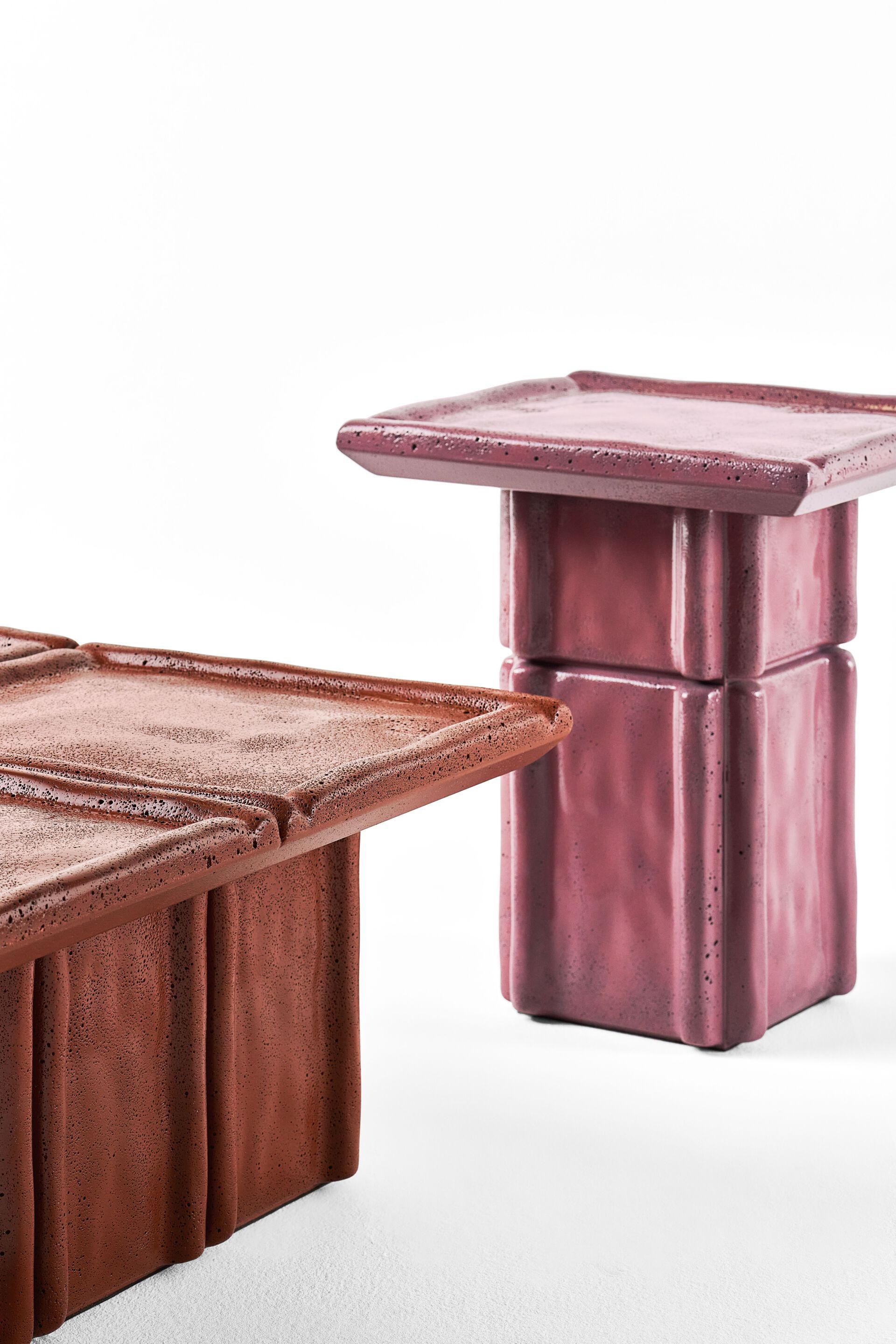 Квадратный сервировочный столик в Cimento® Riva ARCH-00103798 - Вид №4