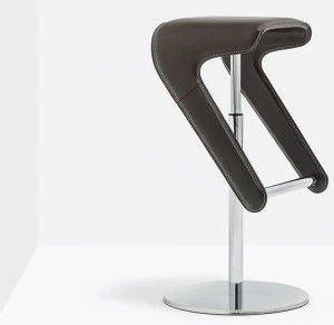 Pedrali Кожаный табурет Woody 497