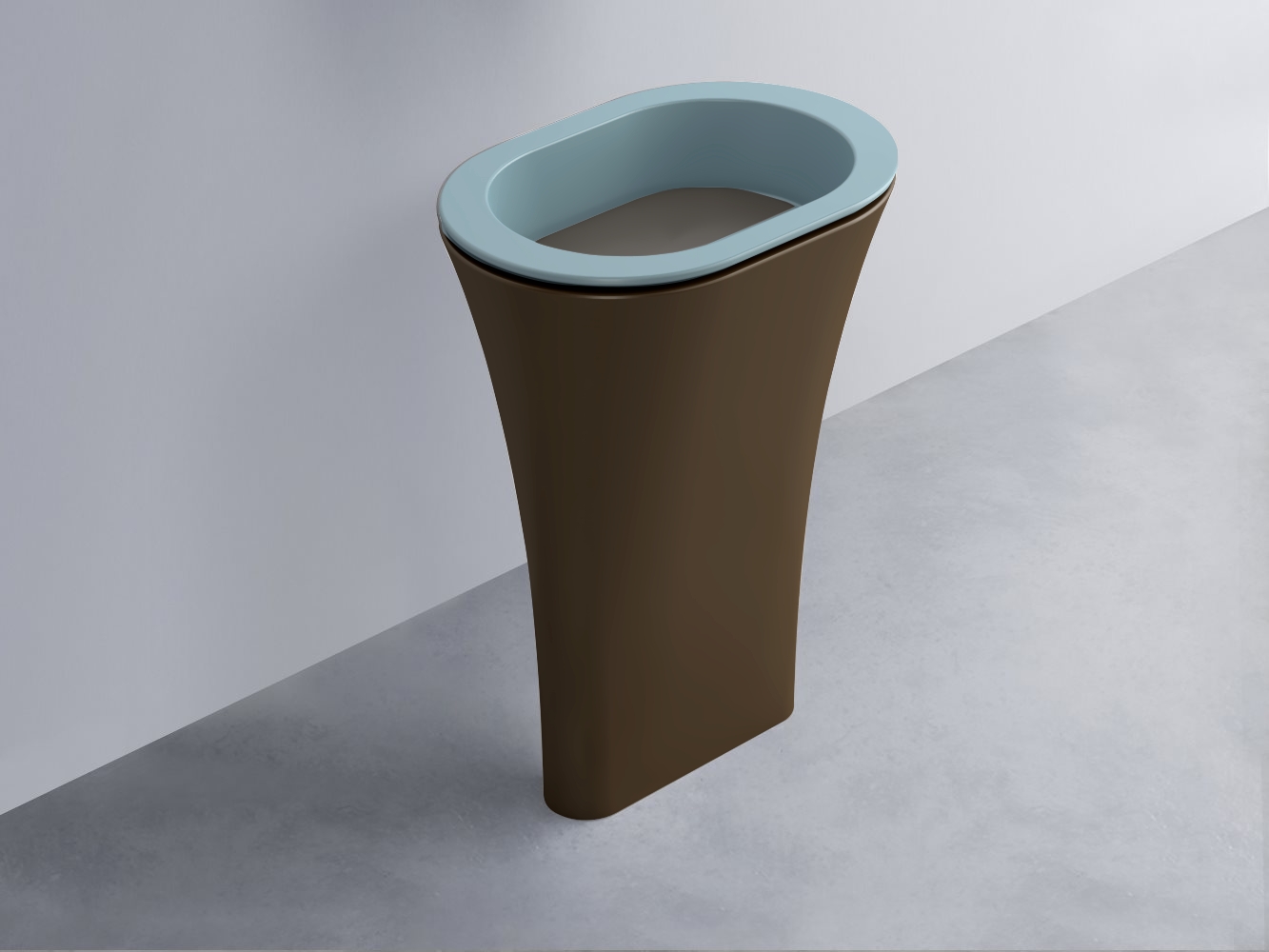 AMLA65-PL+AMPILO-FN+AMCOLO-CA Раковина Amedeo Ovale отдельностоящая cielo Enjoy + Amedeo Ceramica Cielo