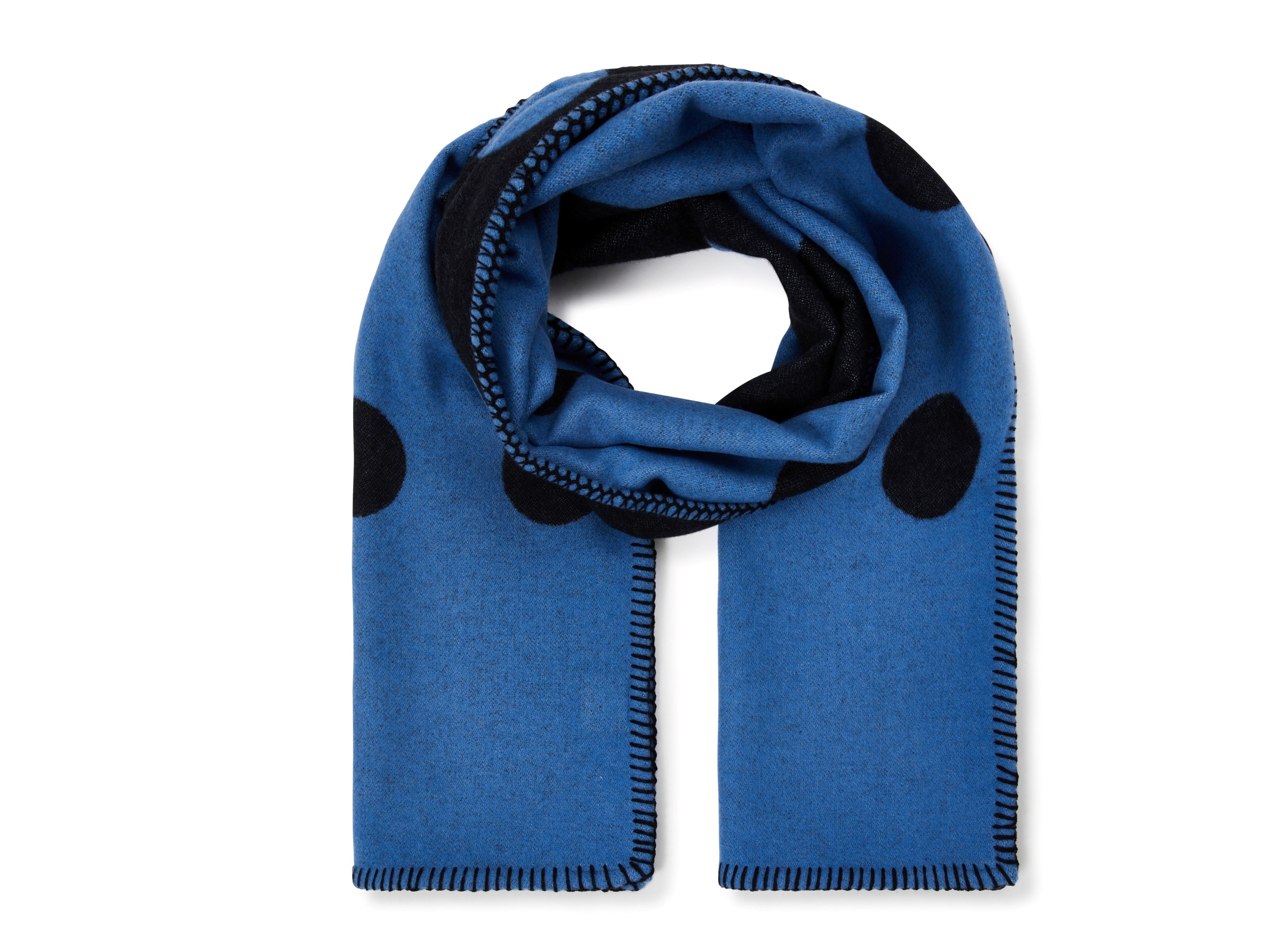 Шарф из мериносовой шерсти Lanerossi Memory is my Home ARCH-00048577 - Вид №1