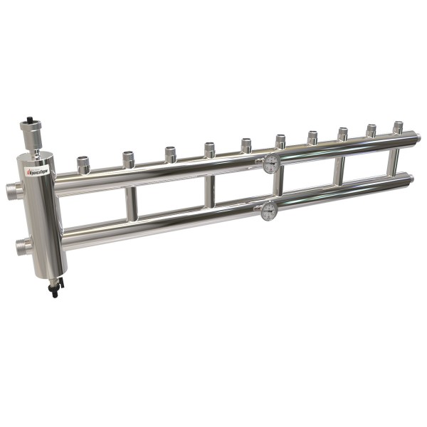 Купить Распределительный коллектор с гидрострелкой 85 кВт, 5+1 контур Прокситерм GSK3251 - Вид №1